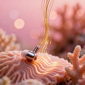 HER – Ohrstöpsel mit goldenen Klangwellen